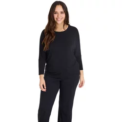 Women's 3/4 Sleeve Long Sleeve T-Shirt Change Lingerie Lily