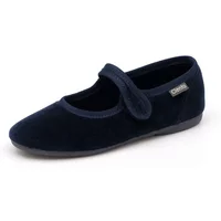 Velvet ballet flats with strap for women Cienta