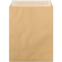Zelfklevende envelop 260x330 Clairefontaine Kraft Mille raies (x500)
