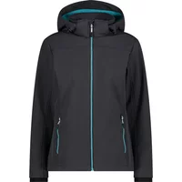 Women's zipped hooded waterproof jacket CMP image 2