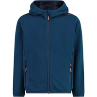 Kids' fleece hooded sweatshirt CMP Knit-Tech image 2