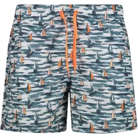 Nautical print swim shorts CMP image 2