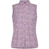 Women's floral print sleeveless shirt CMP image 2
