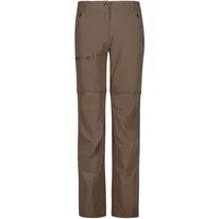 Women's Stretch Zip Hiking Trousers with Cargo Pockets CMP image 2