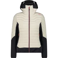 Hybrid puffer jacket with fixed hood for women CMP image 2
