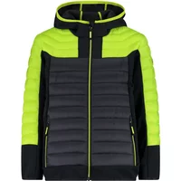 Hybrid hooded jacket for kids CMP image 2