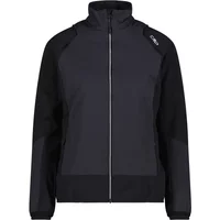 Women's hybrid waterproof jacket with removable sleeves CMP image 2