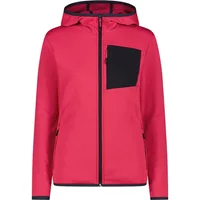 Women's zip-up hoodie fleece CMP Grid Tech image 2