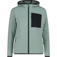 Women's zip-up hoodie fleece CMP Grid Tech image 2