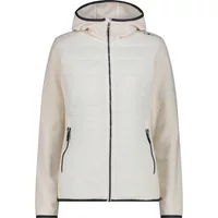 Women's Technical Knitted Hybrid Hooded Fleece CMP image 2
