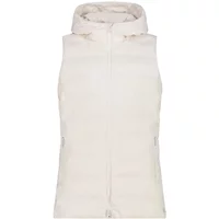 Women's hooded sleeveless zip-up jacket CMP image 2