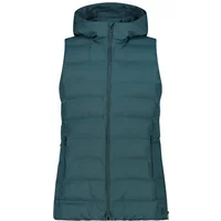 Women's hooded sleeveless zip-up jacket CMP image 2