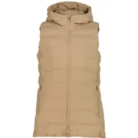 Women's hooded sleeveless zip-up jacket CMP image 2