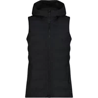 Women's hooded sleeveless zip-up jacket CMP image 2