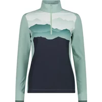 Printed Women's 1/2 Zip Fleece CMP Softech image 2