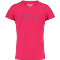 Girls' scoop-neck T-shirt CMP Logo image 2