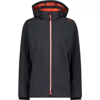 Women's zip-up hooded hiking jacket CMP image 2