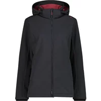 Women's zip-up hooded hiking jacket CMP image 2
