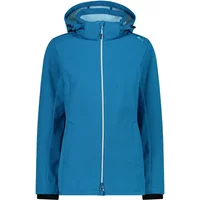 Women's zip-up hooded hiking jacket CMP image 2