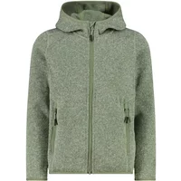 Girl's hooded fleece CMP Knit-Tech image 2