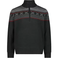 Knitted Zip Neck Jumper CMP image 2