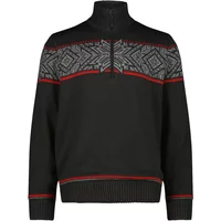 Knitted Zip Collar Pullover CMP image 2
