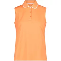 Woman's sleeveless Polo shirt CMP image 2