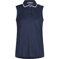 Woman's sleeveless Polo shirt CMP image 2