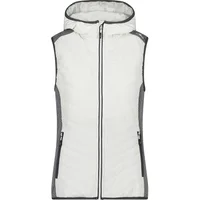 Women's hybrid sleeveless hooded jacket CMP image 2