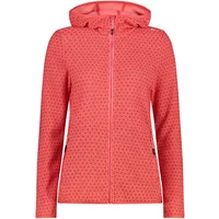 Women's zipped hooded fleece CMP image 2