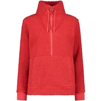 Damen Sweatshirt mit halbem Reißverschluss CMP
