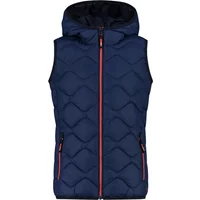 Girls' hooded sleeveless puffer jacket CMP