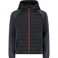 Girl's hybrid waterproof hoodie jacket CMP image 2