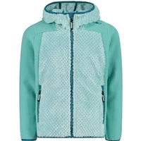 Girls' zip-up hooded fleece CMP image 2