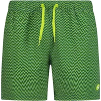 Geometric pattern swim shorts CMP image 2