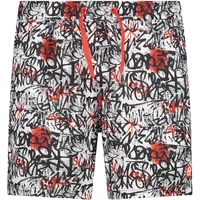 Geometric pattern swim shorts CMP image 2