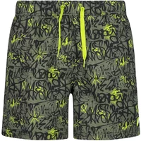 Geometric pattern swim shorts CMP image 2