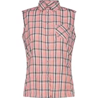 Sleeveless check shirt for women CMP image 2