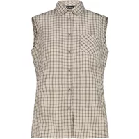 Sleeveless check shirt for women CMP image 2