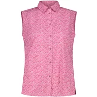 Women's floral print sleeveless shirt CMP image 2