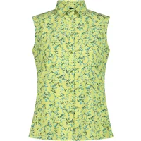 Women's floral print sleeveless shirt CMP image 2