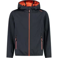 Girls' waterproof hooded jacket CMP image 2