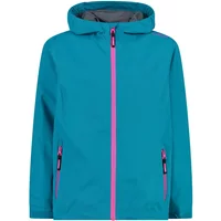 Girls' waterproof hooded jacket CMP image 2