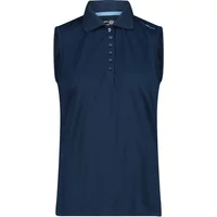 Woman's sleeveless Polo shirt CMP image 2