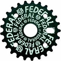 Velo Store - UK Sprocket Federal Logo Solid 28T | Extra 10% off with Subscription, Postage £16.79 to UK Fedex.