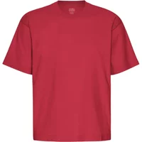 Oversized T-shirt Colorful Standard Organic Scarlet Red