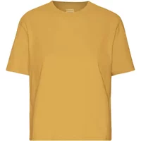 Women's crop T-shirt Colorful Standard Organic Burned Yellow