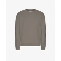 Round neck sweater Colorful Standard Classic Misty Brown