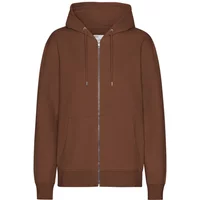 Zip-up hoodie Colorful Standard Classic Organic Cinnamon Brown