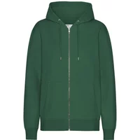 Zip Hoodie Colorful Standard Classic Emerald Green